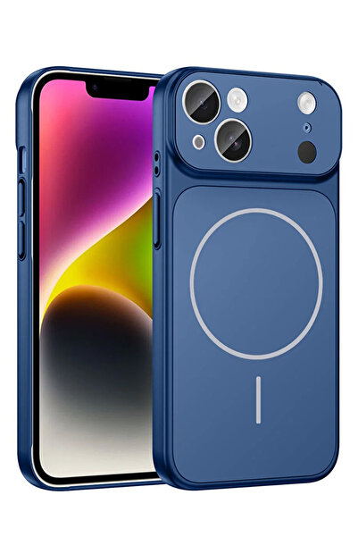 WANNACASE iPhone 13 Uyumlu 17 Pro Max Görünümlü Çevirici Kamera Koruma Magsaf...
