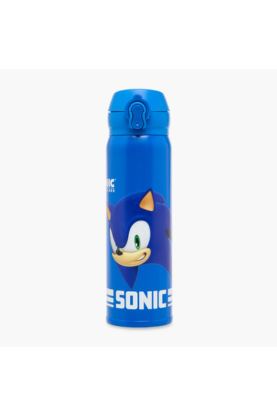 Sonic the Hedgehog Print Insulated Water Bottle