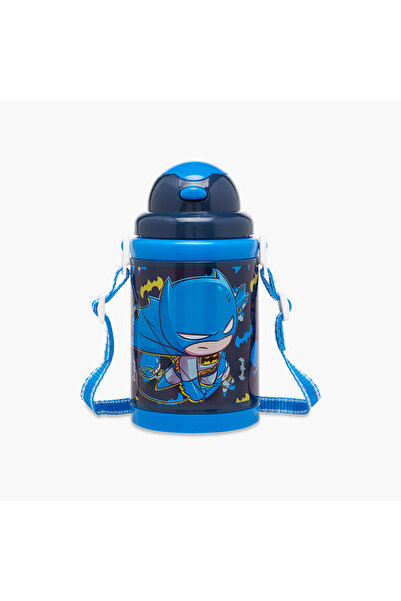 Batman Plastic Water Bottle with Flap – 500 ml