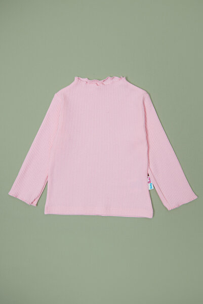 Fulla Moda 100% Cotton Daisy Embroidered Girls' 2-Piece Salopet Set