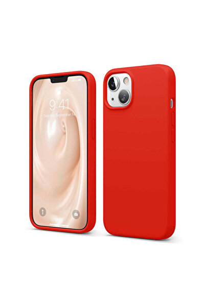 Casey Studios Силиконов калъф за iPhone 13 Mini, с микрофибър, тънък, защитен...
