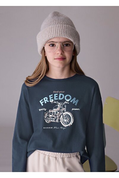 MAYORAL Dečija majica sa dugim rukavima za devojčice Štampano 7023