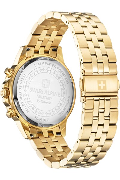 Swiss Alpine Military Mens Watch Swiss Military 7024.9114, Quartz, 44mm, 10ATM