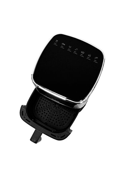 Samus AF5-S1400DW HOT AIR FRYER, 1400 W, 5 L, LED DISPLAY, BLACK/SILVER