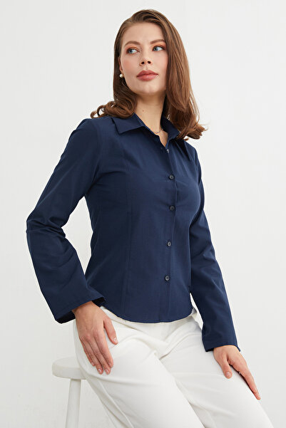 Fulla Moda Іспанська сорочка з рукавами з тканини терікотон