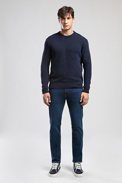 Lee Cooper Jagger Regular Fit Slim Straight Leg Men's Jeans Devon Mid Blue