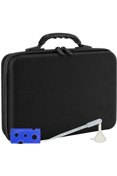 Mevis Line geantă organizatoare pentru sticle de uleiuri esențiale, 60 de sloturi (5ml/10ml/15ml)