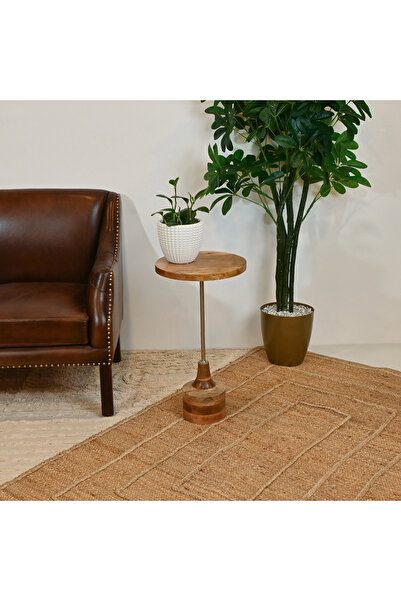 Crafted by Lifestyle Home Carving Wooden Accent Table - 36x66 cms