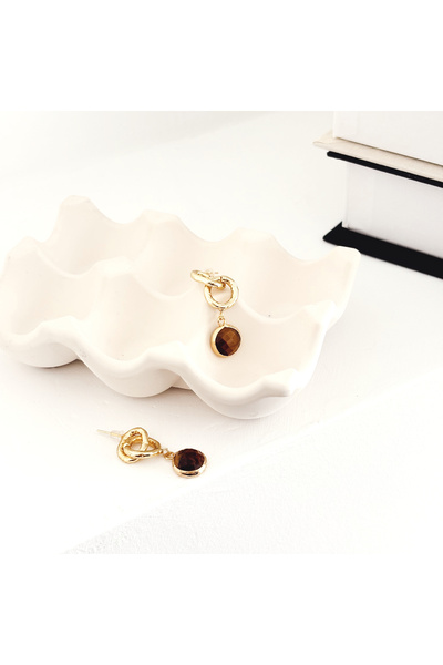 Boise Atelier Zaro Steel Earring | Çelik Küpe