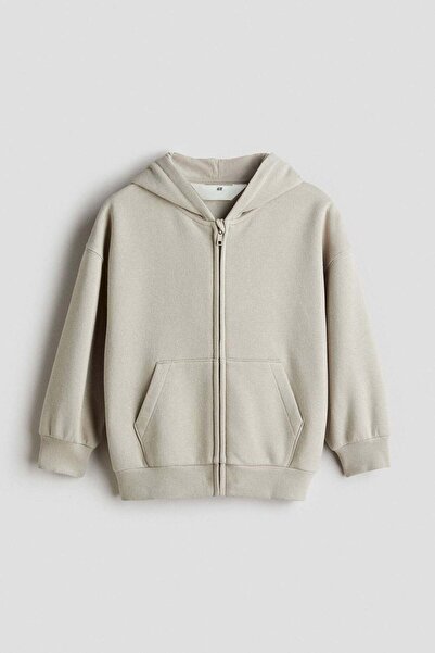 H&M Oversized zip-through hoodie