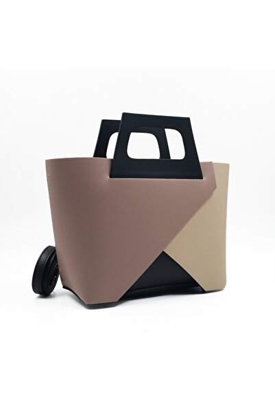 Posete Fagaras Mathilda Leather Purse - Cream, 2 Compartments, Non-Adjustable Strap 117 cm