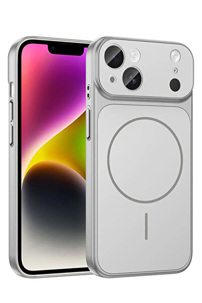 WANNACASE iPhone 13 Uyumlu 17 Pro Max Görünümlü Çevirici Kamera Koruma Magsaf...