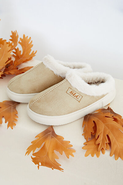 Fulla Moda Παντόφλες σπιτιού με γούνα στο εσωτερικό