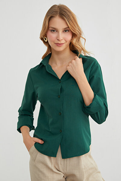 Fulla Moda Basic Pensli Slim Fit Shirt