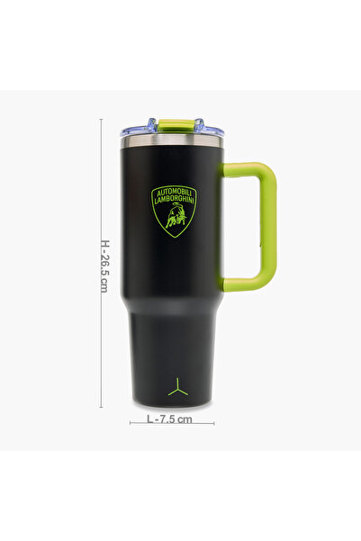 Lamborghini Printed Water Bottle with Handle - 1.2 L
