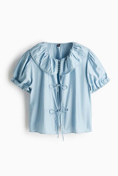 H&M Tie-front blouse