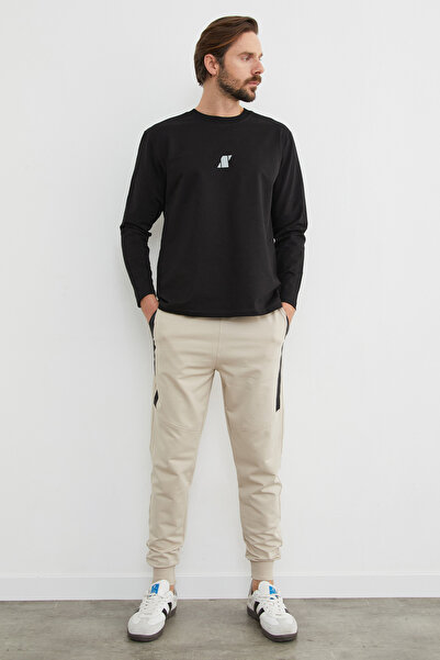 Fulla Moda Tie Waist Jogger Sweatpants