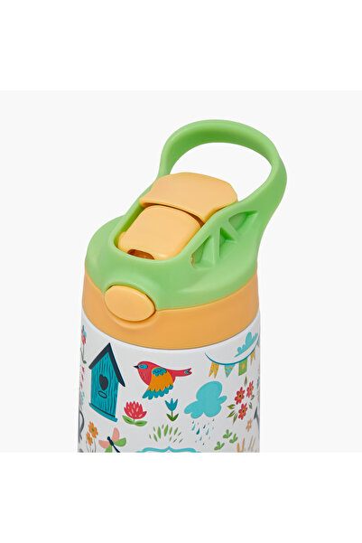 Juniors Printed Stainless Steel Water Bottle with BPA-Free – 350 ml