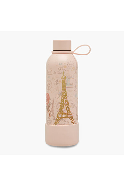 Juniors Paris Print Water Bottle - 500 ml