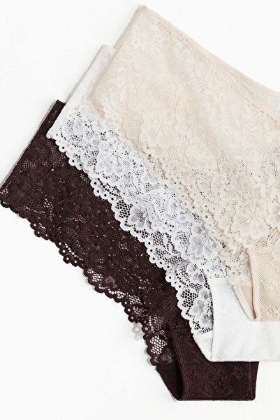 H&M 5-pack lace hipster briefs