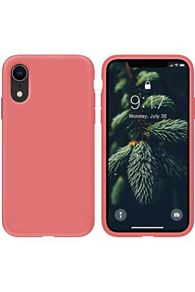 Casey Studios Husa Soft Silicone iPhone XR, Microfibra in Interior, de Protec...
