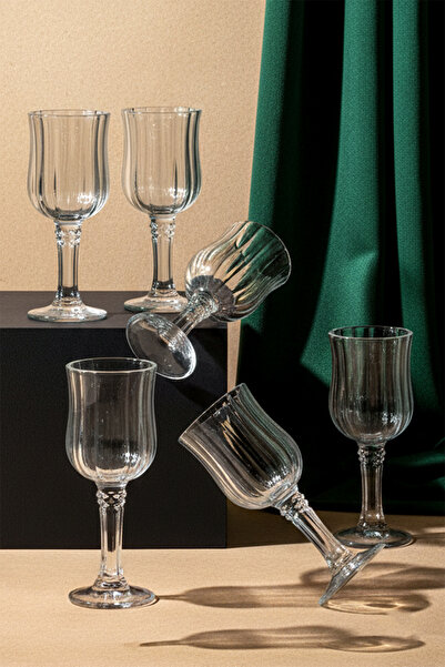 Perotti Capone Lanus Glass Set of 6 Coffee Side Glasses 55 ml