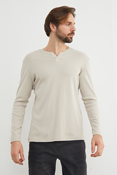 Fulla Moda Basic V-Neck Ribbed Bodysuit