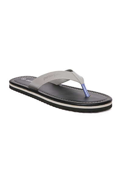 Peterpapa By Styli Men Grey Thong Flip Flops