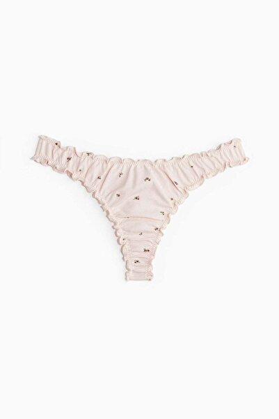 H&M 3-pack overlock-detail thong briefs