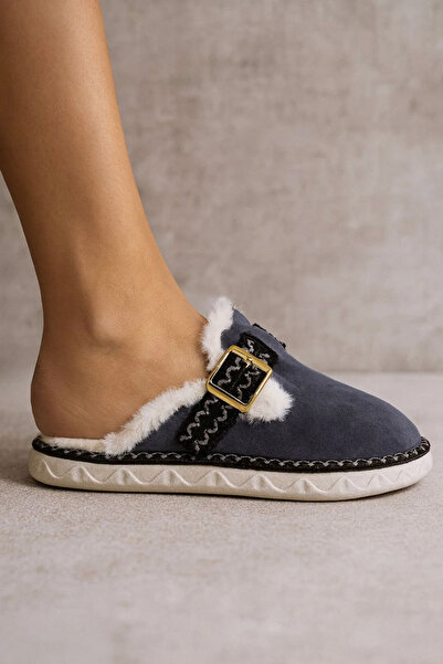 Fulla Moda Toka Детальні домашні капці з хутром всередині