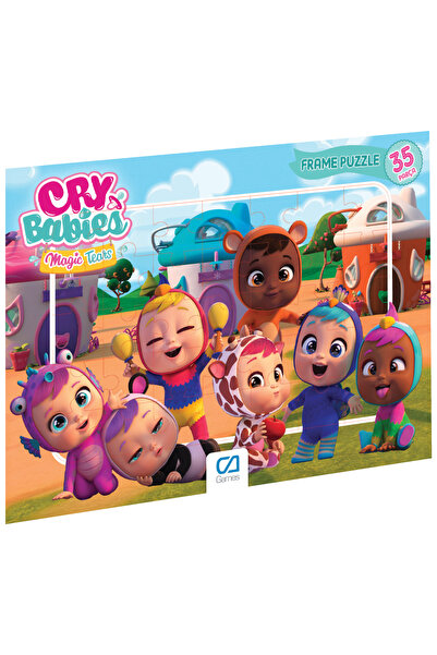 CA Games CRY BABİES FRAME PUZZLE - 35 PARÇA (Karışık desen gönderilecektir.)