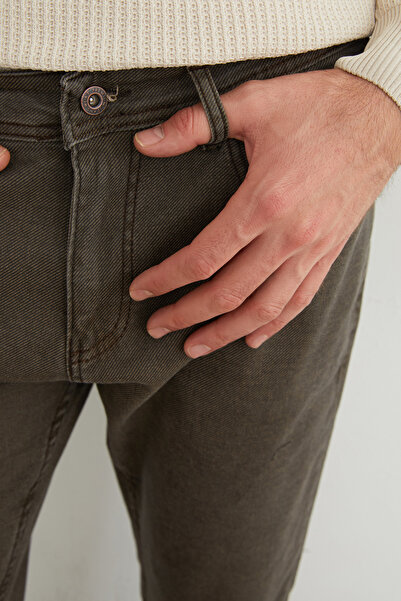 Fulla Moda Τζιν με κανονική εφαρμογή με φερμουάρ