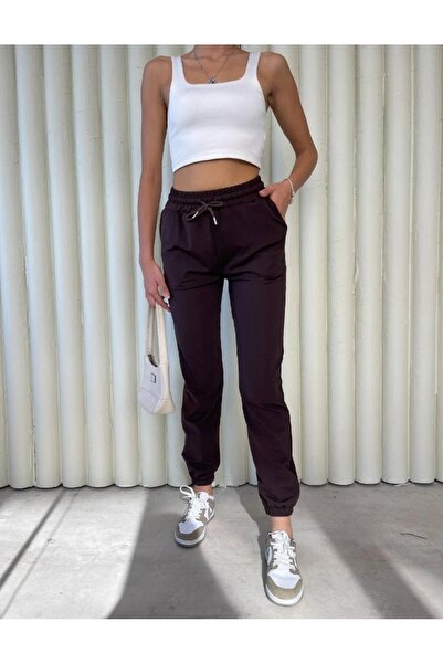 Dona Carmita Kadın Kışlık İçi Polarlı Dalgıç Yüksek Bel Cepli Eşofman Altı