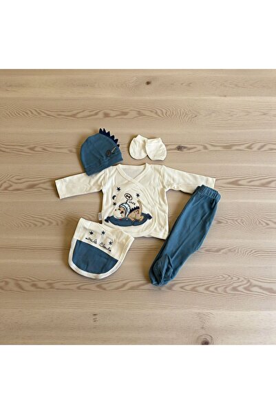 Victoris Newborn boys set – Dino – 5 pieces