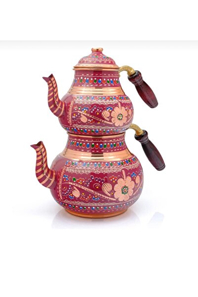 Sözenler 2 Non-Copper Teapot Set Lila