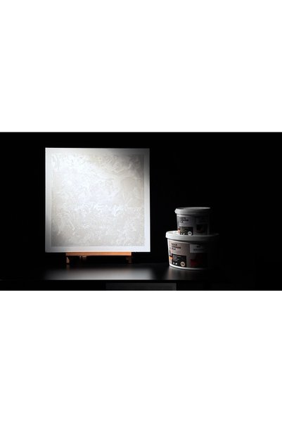Kroinz Stucco Di Perla, German Silk, 2,5L, Culoare Alb, Vopsea Decorativă,