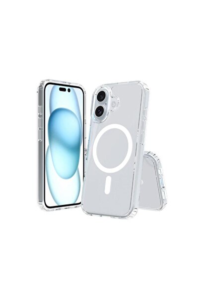 ADDISON iPhone 16 Magsafe Telefon Kılıfı - Şeffaf