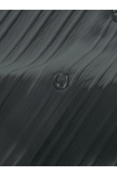 Take Two By Styli Men Charcoal Textured Shirt and Pants Co-Ords