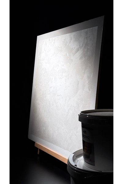 Kroinz Stucco Di Perla, German Silk, 2,5L, Culoare Alb, Vopsea Decorativă,