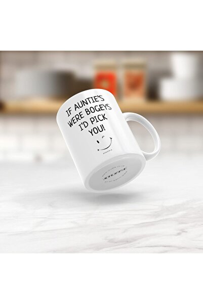 NASAQ Stuff4 11oz Ceramic Coffee Mug - Dishwasher & Microwave Safe, Auntie Gift (White)