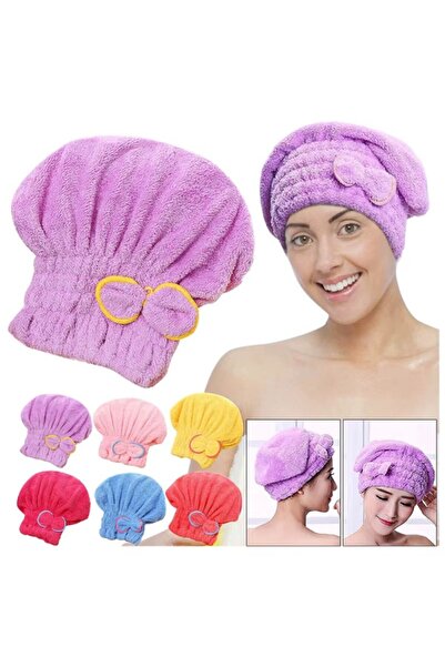 YümanınYumağı Towel Hair Drying Cap