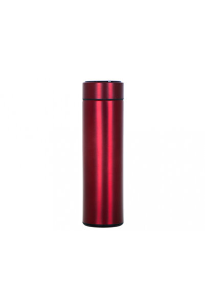 Ikonka Cana termos smart, Ikonka, cu afisaj LED activat prin atingere, interior din otel inoxidabil, capaci