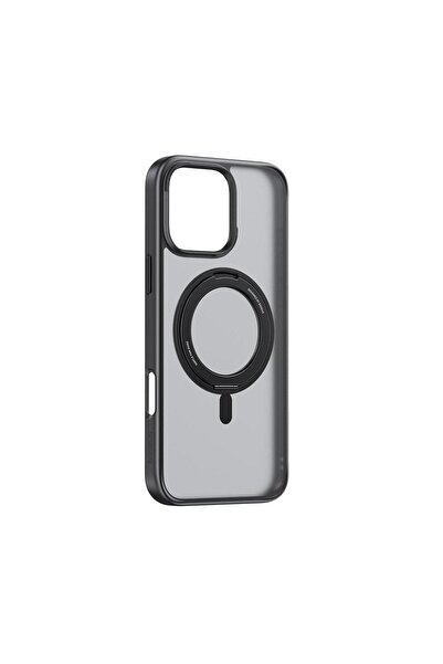 Baseus iP 16 Pro Max SkyRing Series 360 Magnetic Telefon Kılıfı - Siyah