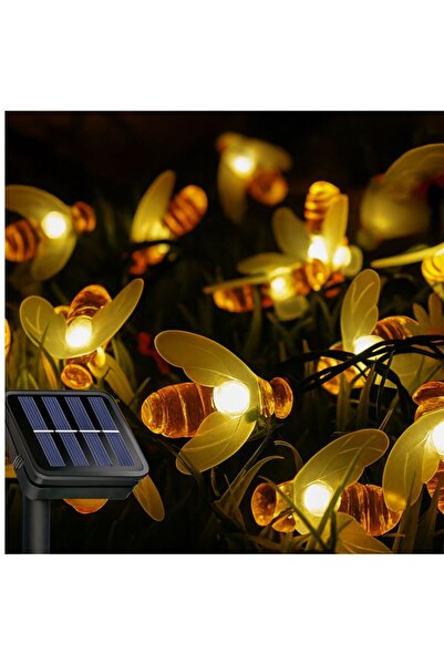 Super Decorative solar installation, ALBINUTE. 5 Meters, Outdoor, Solar charging, 8 Modes, Warm white