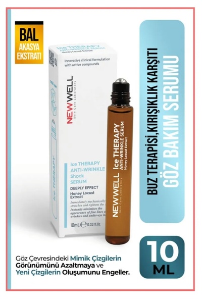 New Well Buz Terapisi,Kırışıklık Karşıtı Göz Bakım Serumu 10ML