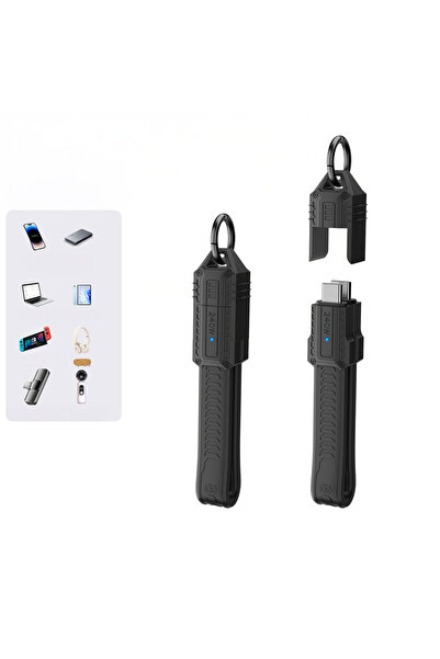 silabor USB 4.0 Esnek Kısa Kablo, Tam Özellikli Veri Kablosu, 40 Gb Aktarım P...