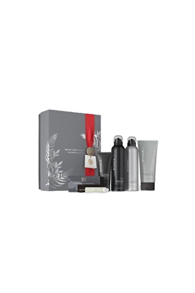 Rituals Homme Gift Set Large 2024 — 2 Foaming Shower Gels, Cooling Shower Gel 200ml, Face Scrub 70
