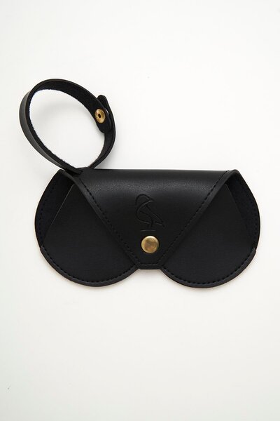 Bilge Karga Gözlük Kılıfı 15 Siyah