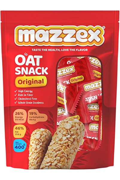 Mazzex وجبة خفيفة من الشوفان الأصلي 400 جرام