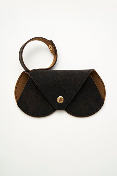 Bilge Karga Gözlük Kılıfı 15 Matt Koyu Kahve